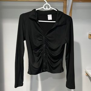 No Boundaries Long Sleeve Fitted Top | Size Medium |